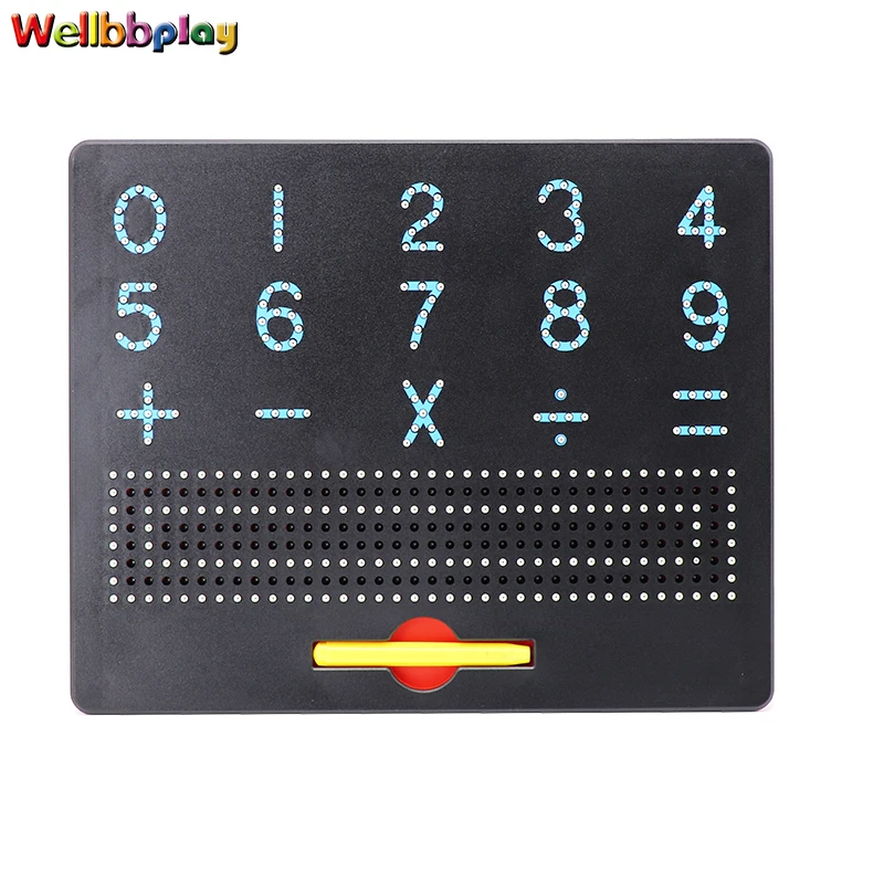 Magnetic Alphabet Letter Tracing Board, STEM Educational Learning ABC Letters Kids Drawing Board