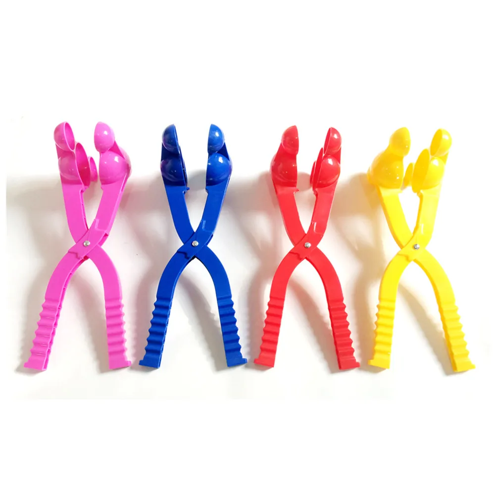 Winter Snowball Tool Kit with Handle for Snow Ball Shapes Fights Kids Toddlers Adults Outdoor Sand Molds Beach Toys