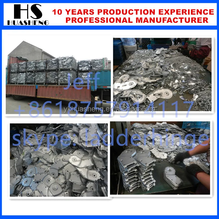 big auto locking hinge for aluminium multi-purpose step ladder parts hinge for ladder