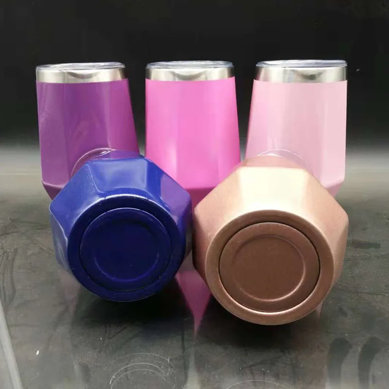 
2018 новый дизайн, двойная стена, 304 Алмазный, 350 мл/12 унций, стакан для вина из нержавеющей стали, горячая Распродажа, кружка для виски 