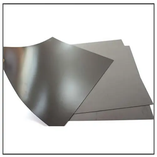 A4 flexible rubber self adhesive magnetic magnet sheet