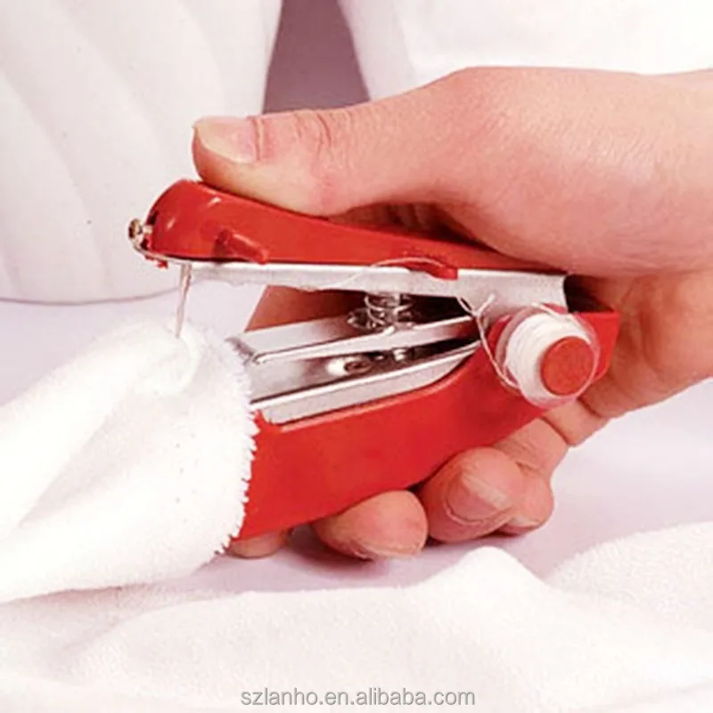 Горячая продажа Полезная портативная рукоделие Беспроводная мини ручная одежда ткани швейная