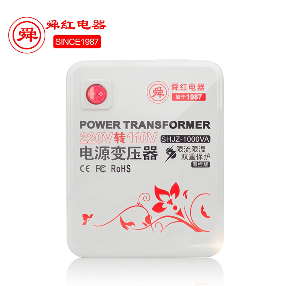 220 В до 110 Шаг вниз преобразователь напряжения силовой трансформатор дома регулятор