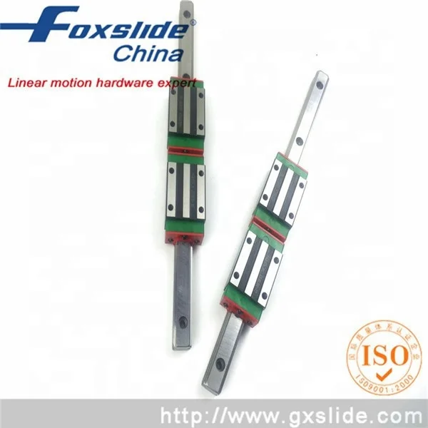
HIWIN Low Noise HGH Linear Guide Rail Bearing and Slide Linear Block Bearings HGH15CA Linear Motion Guide Rail 