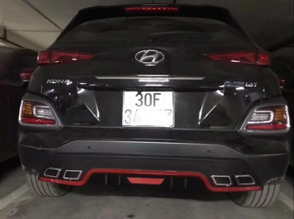 auto parts rear bumper   lip diffuser  for hyundai kona new model