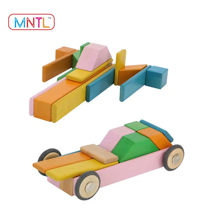 MNTL Educational Magnetic Construction Blocks Puzzle Toy