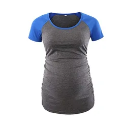 Amazon Best Selling Summer Printed Pregnant Clothes Wear   Maternity Clothing