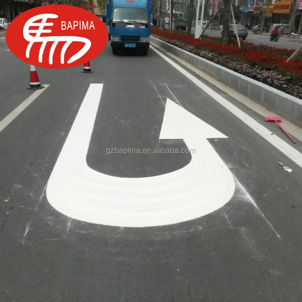 
Wholesale cheap price traffic road marking reflective safety warning sign thermoplastic powder yellow and white paint 