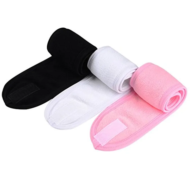 Hot Selling Microfiber Make Up Hair Band Head Wrap