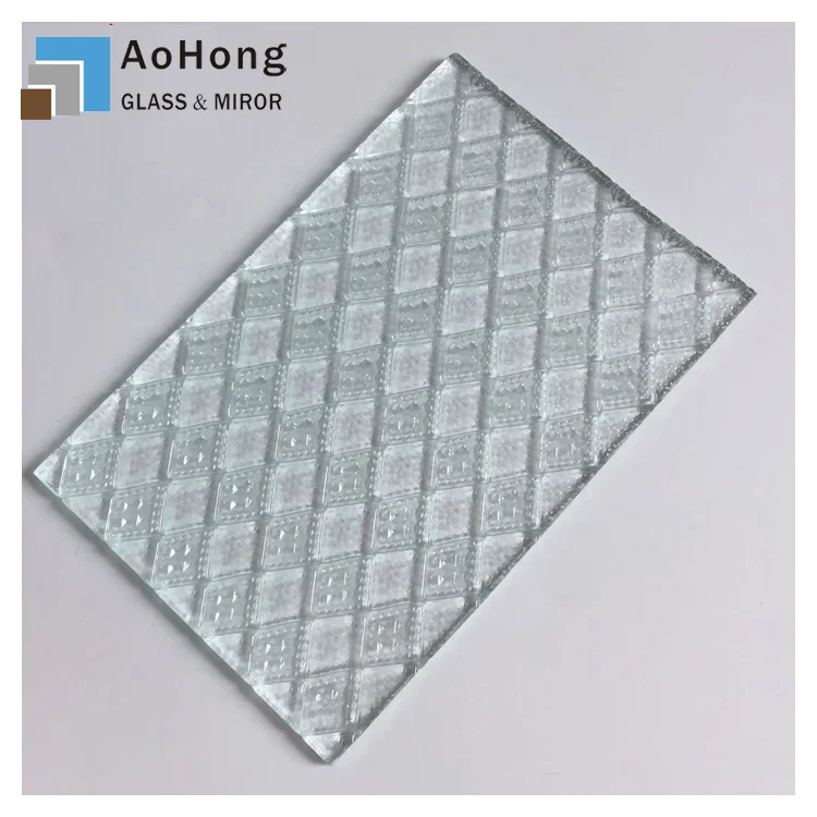 4mm Bronze Flora Pattern Glass Sheet