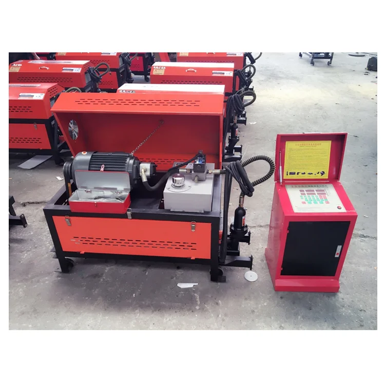Professional manufacturer rebar straightening and cutting machine