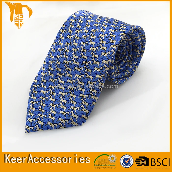 Wholesale Fashion All Over Animal Printed Casual Necktie Custom Cute butterfly Pattern Ties