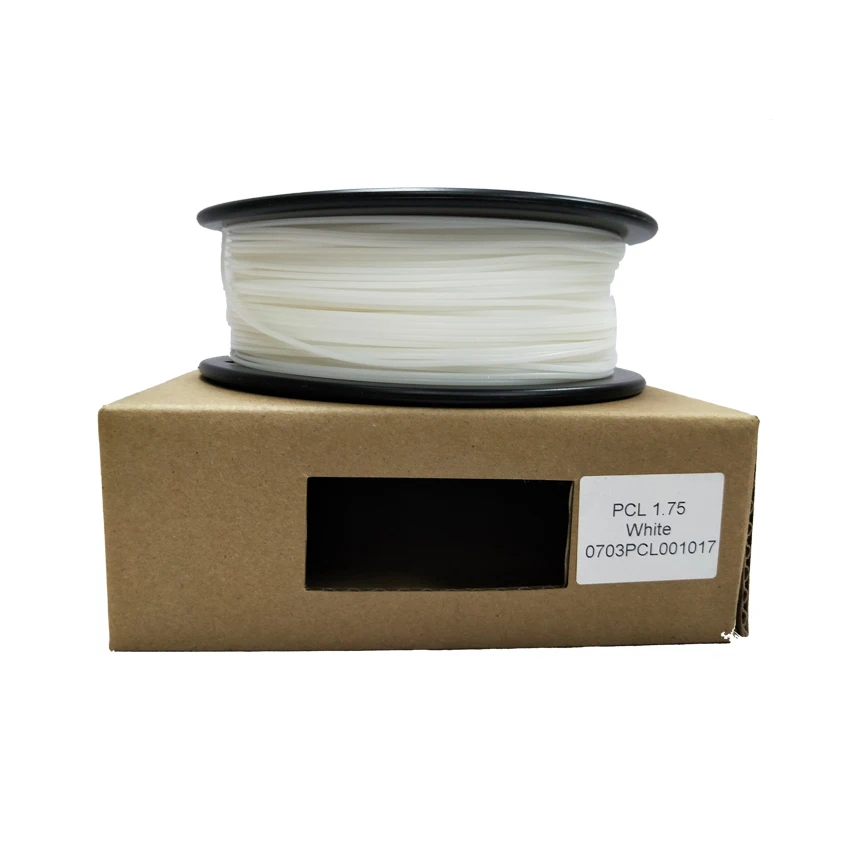 PCL low temperature 3D filament 1.75 3.0mm widely used in food and medical fields