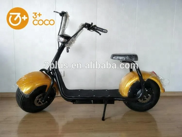  Электрический велосипед citycoco с толстыми