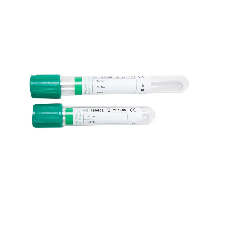 heparin  vacuum lithium blood collection tube