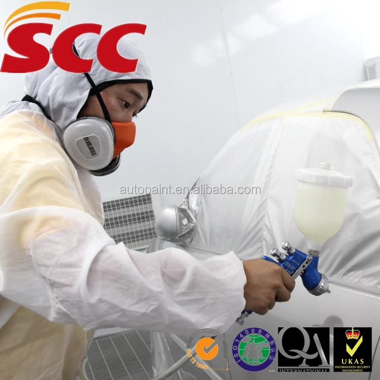 UN-S18 UNIC 2K Bright yellow auto base paint