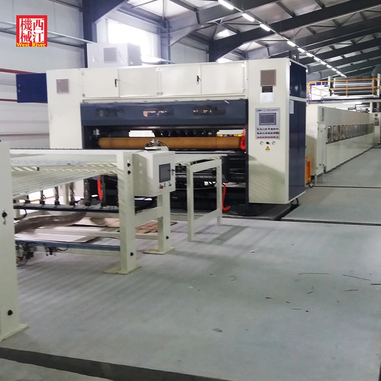  7-слойный 2500 оборудование для изготовления производственной линии гофрированного картона автоматическое управление AAA флейта