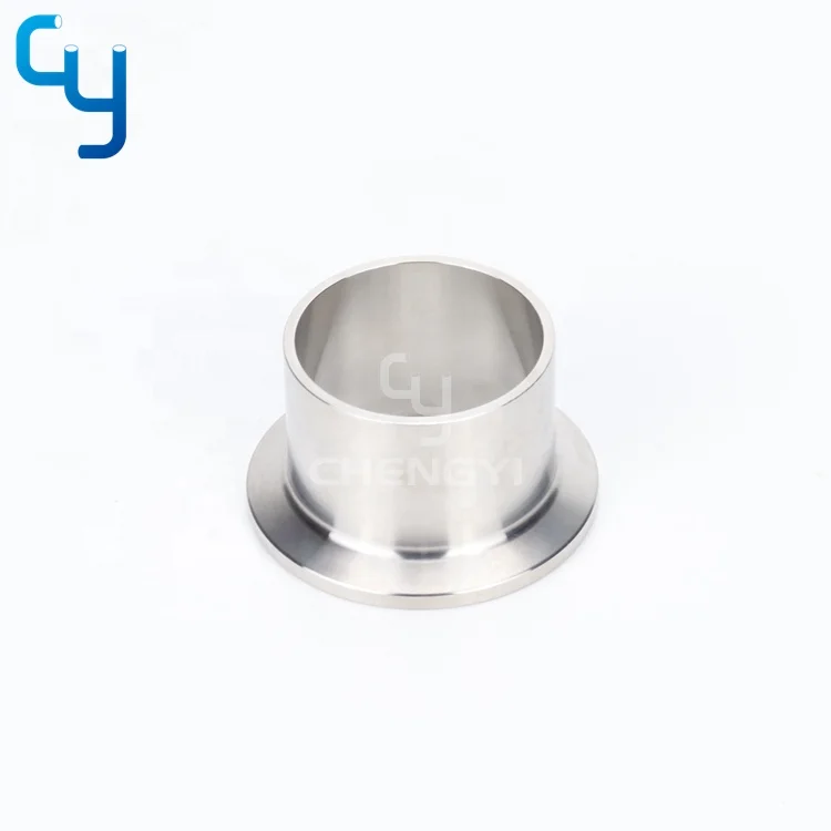 DIN 3A ISO sanitary 304 316L stainless steel weld pipe Tri clamp ferrule