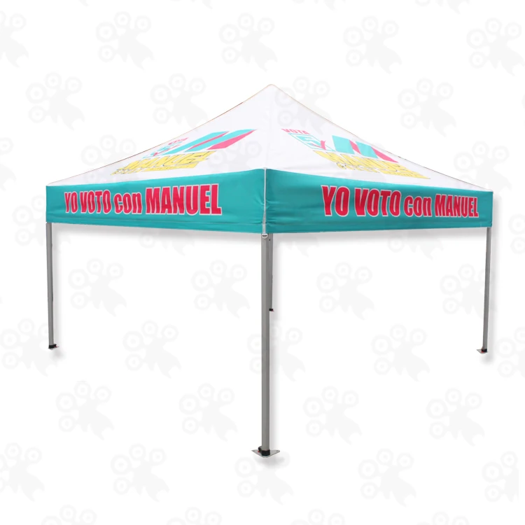 Outdoor Event 3x3 Folding Printed Red Gazebo Canopy Tent for Trade Show