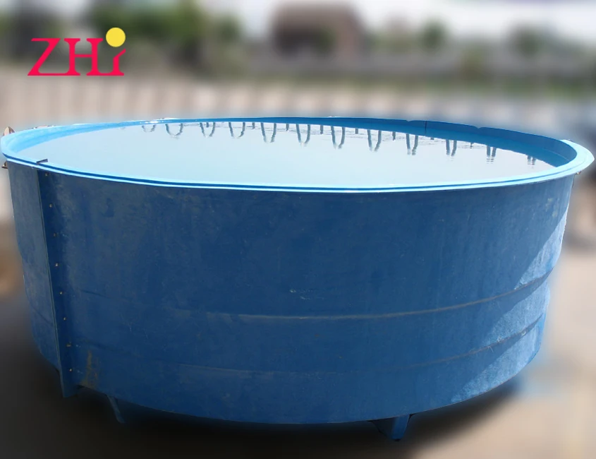 Big round fiberglass/frp fish farming tank for wholesale