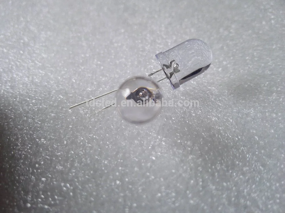 Difused lens 10mm yellow Round led