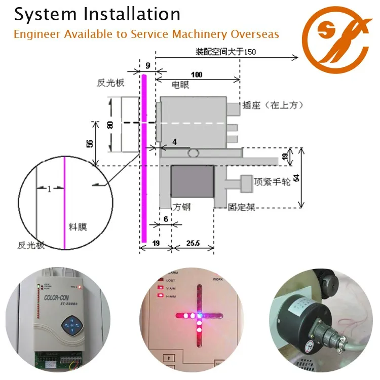 ST2000B Kesai Printing Video Monitoring System for Auto Gravure Printer