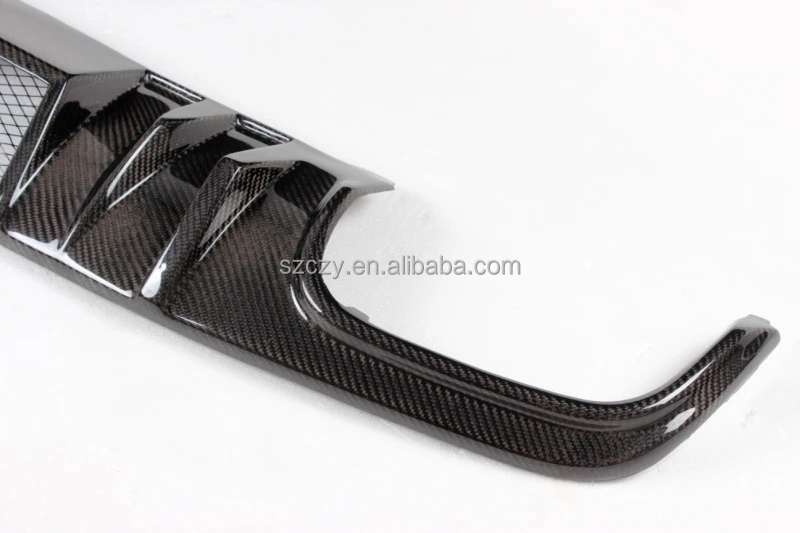 Reiger Стиль Заднего Бампера Положение Углеродного Волокна W204 Задний Диффузор для M ercedes B enz W204 C63