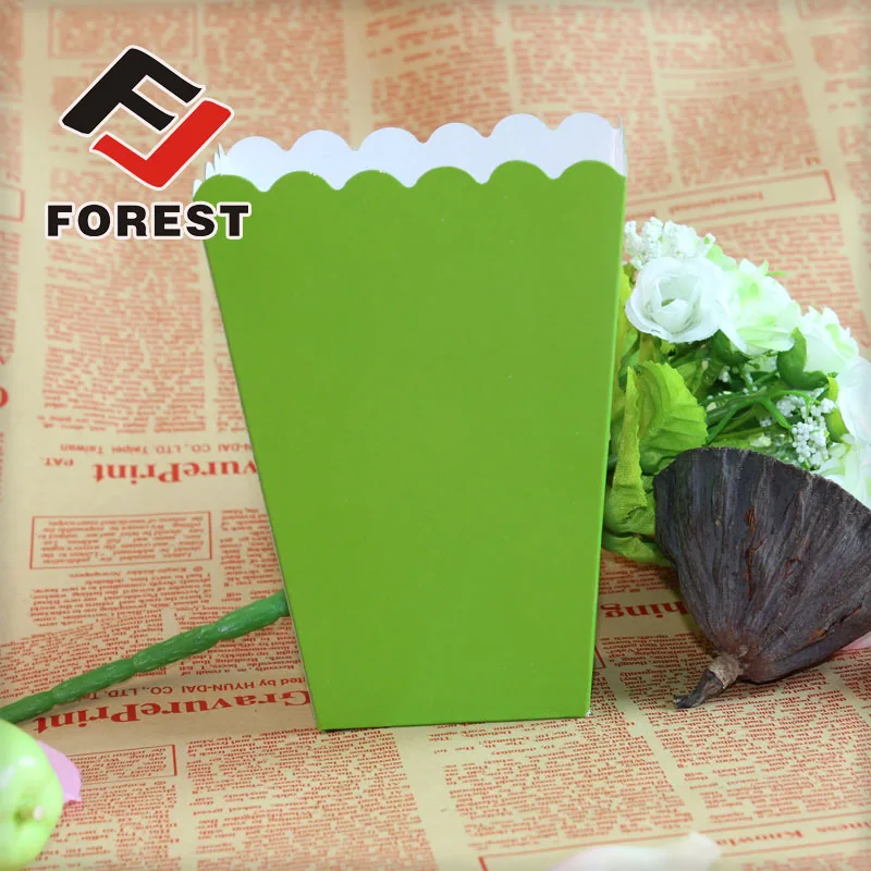 Exported French fries box / KFC french fries packing box / die cut food paper bag