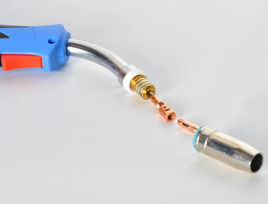 Binzel 25AK CO2 air cooled brass welding torch