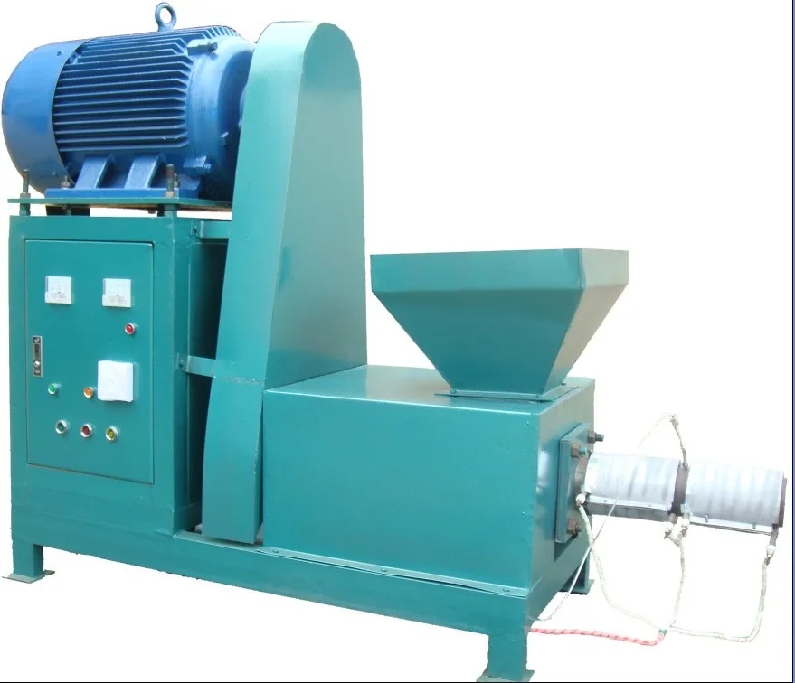 Wood process pini kay briquette charcoal making machine for sale