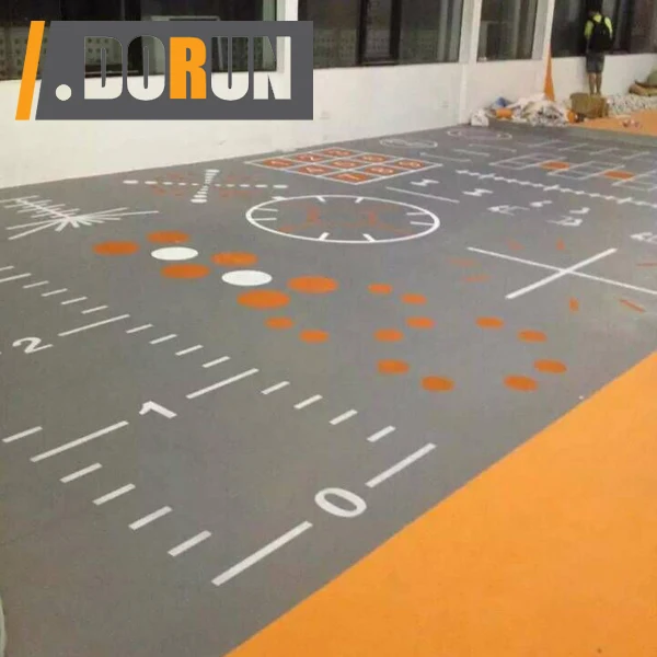 Резиновая напольная плитка для тренажерного зала, водонепроницаемое напольное покрытие