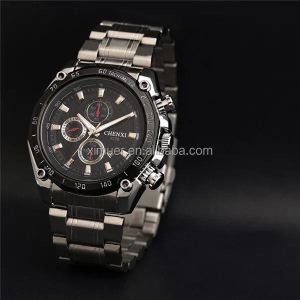 Wholesale high quality stainless steel mens brand watch