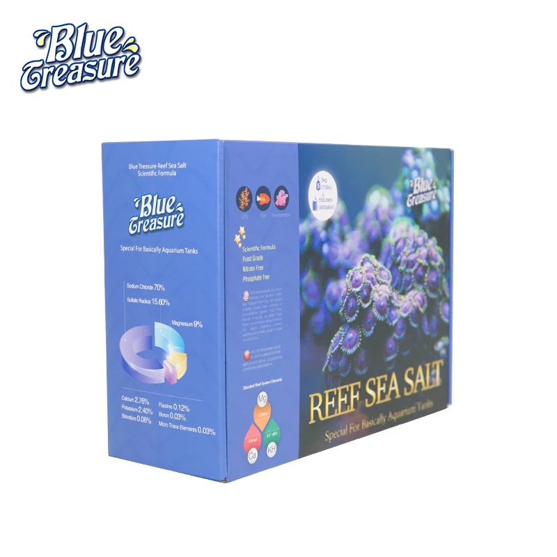 Aquarium Protein Skimmer Pump Filter Tank Saltwater Artificial Coral Reef Salt