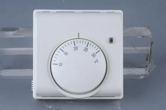 220V 6A Mechanical Room Thermostat Temperature Controller Air Condition and Floor Gas Boiler Heating