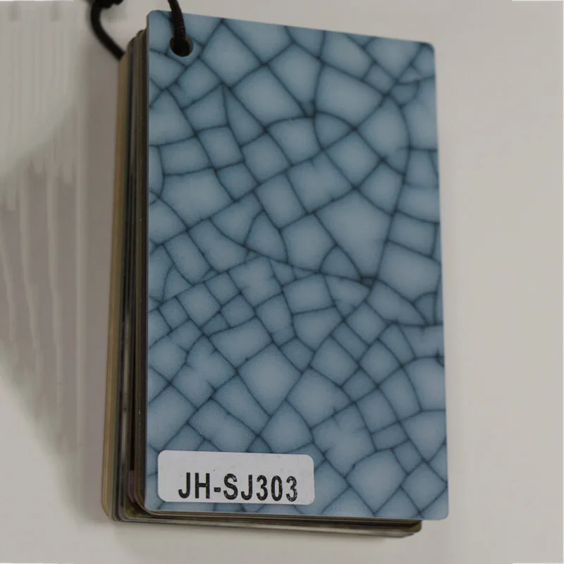 Manufacturer custom multi-color resin stone plastic crafts marble plates cast acrylic sheet