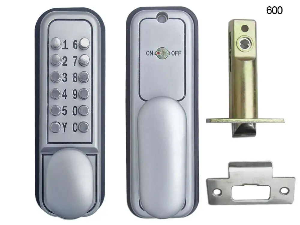 Top security 3rd general mechanical keypad door lock for sliding door (DH8801-3)