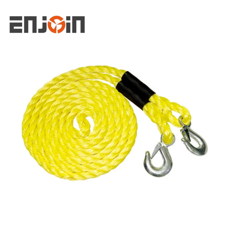 High strength nylon material recovery paraglider winch towing rope