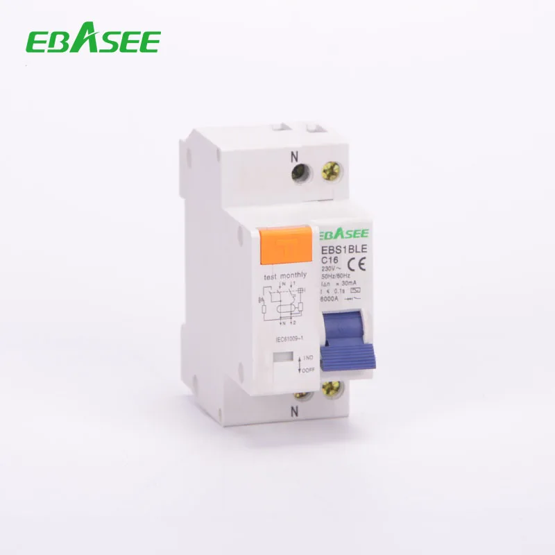 Tehow IEC61008/IEC61009-1 Standard B type RCCB RCBO