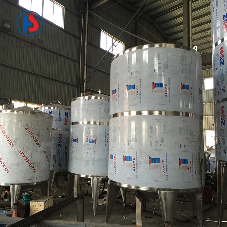 1000L-10000L емкость Китай высокое качество покрытие резервуар для хранения нержавеющая сталь смешивающий резервуар