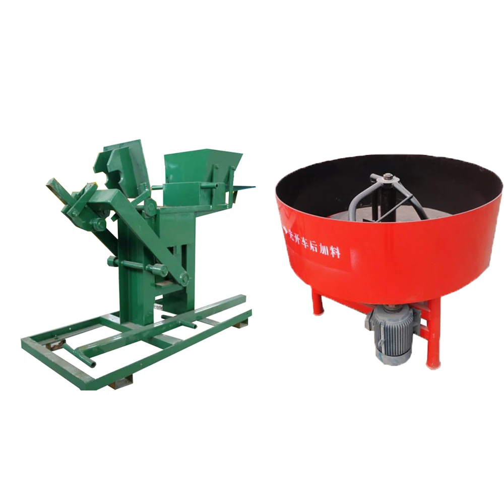 New Condition and Brick Molding Machine Processing Manual Block Making Machine In Ghana