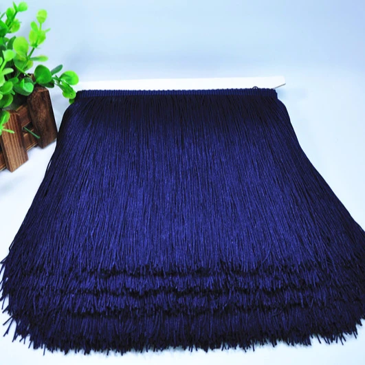 Wholesale 15CM High Quality Polyester Double Thread FringeTassel for Dress Decoration