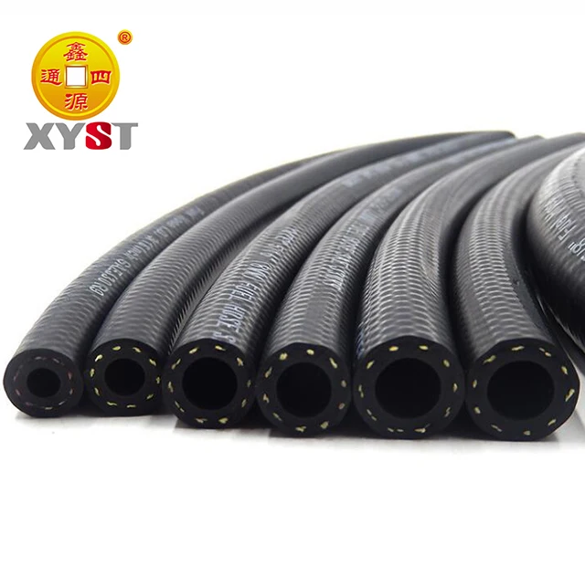 Черный шланг из нержавеющей стали с нейлоновой оплеткой AN6 AN 6 для топливной линии