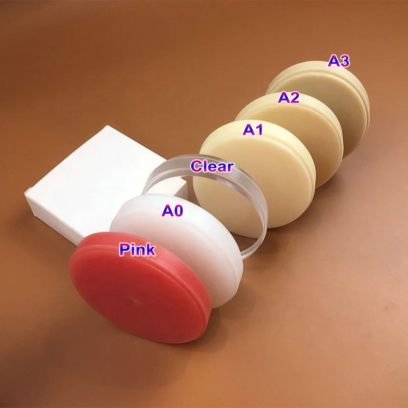 TJIRIS стоматологические лабораторные расходные материалы, стоматологические ПММА диски для открытой системы CAD CAM, стоматологические ПММА блоки для фрезерного станка