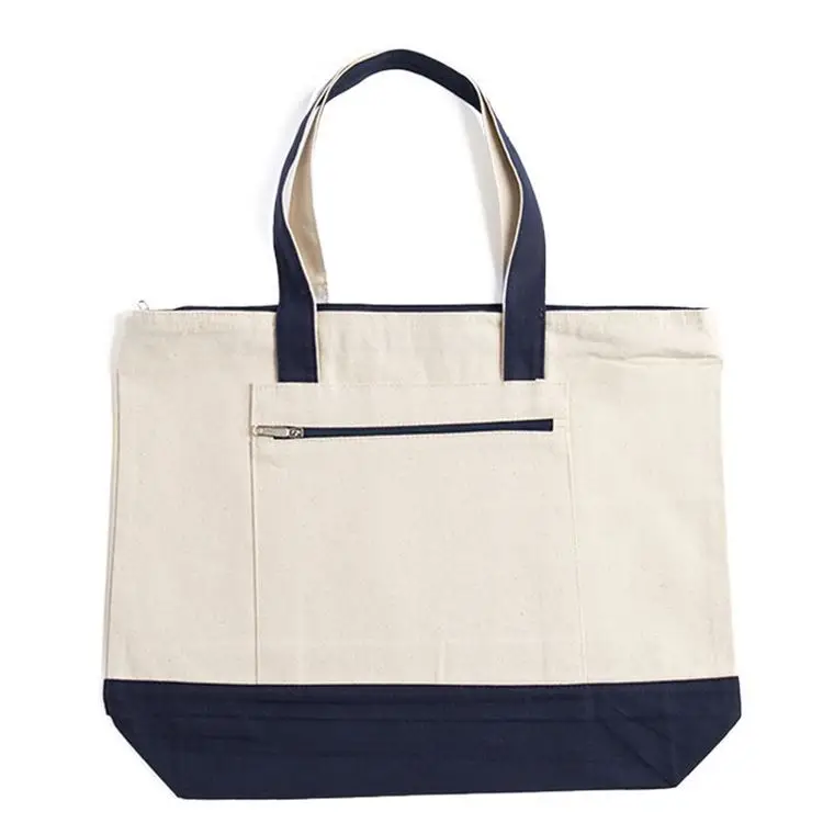 Wholesale Cheap Reusable Oversized Nature Cotton Economical practical Shopping Tote Bag