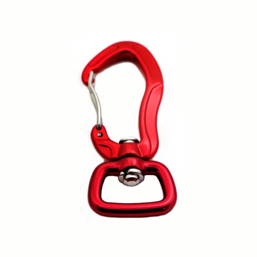 Swivel Hook Climbing Carabiner Aluminium Alloy Dog Leash Carabiner Locking