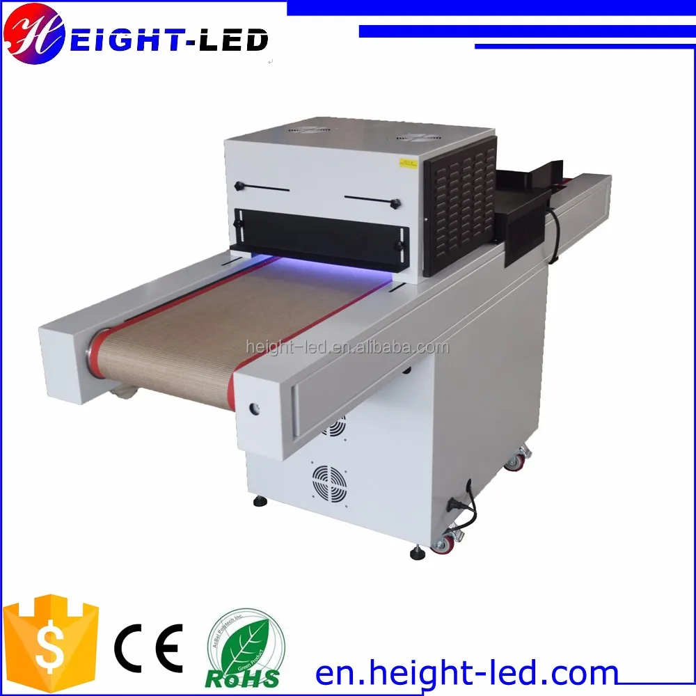 high power uv led curing machine screen printing dryer in conveyor