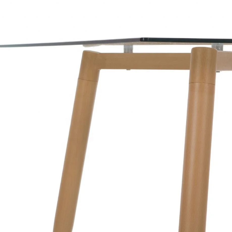 
Dining tables glass square modern nordic design 