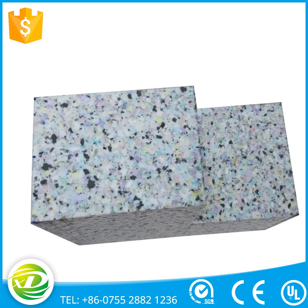 Высокий класс смешанный цвет долговечность мебели пу rebond пены лома