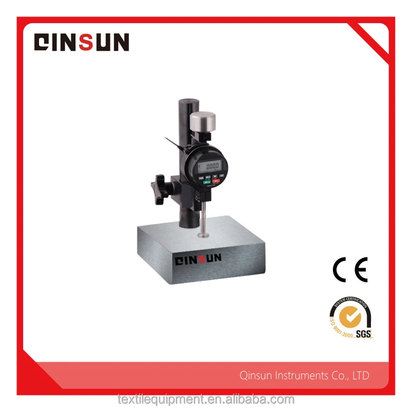 Textile Knitwear and Film Thickness Tester Digital Fabric Thickness Gauge