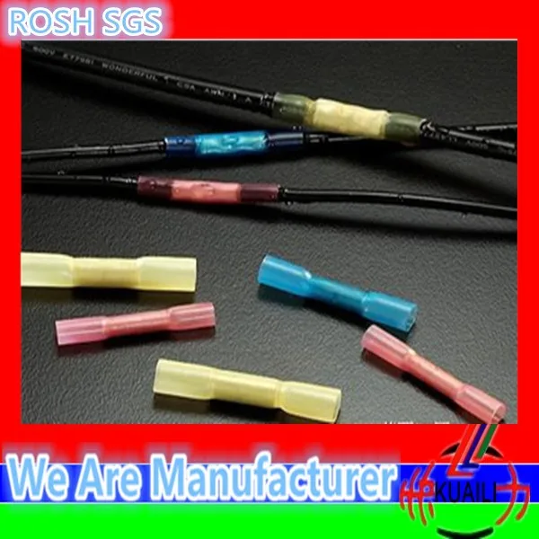 
KUAILI Supply Electrical Terminals Waterproof Seal Assorted Wire Crimp Heat Shrink Butt Connectors Kit 